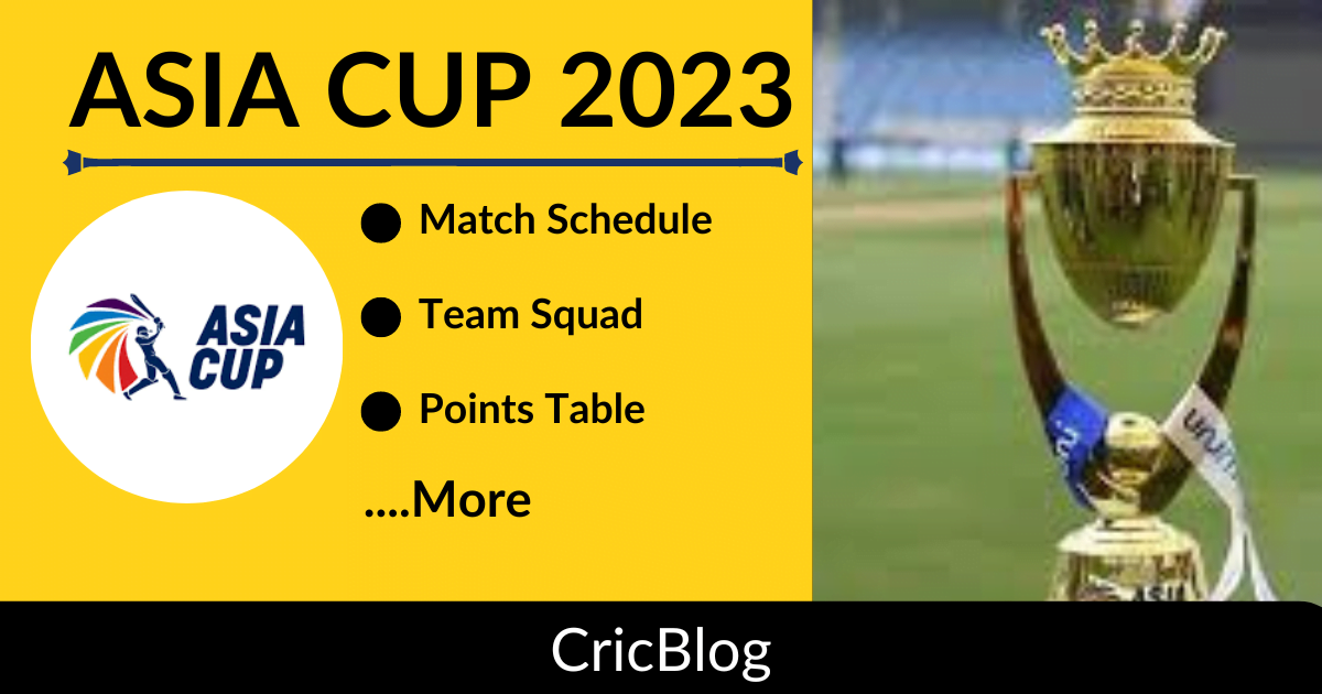 ASIA CUP 2023